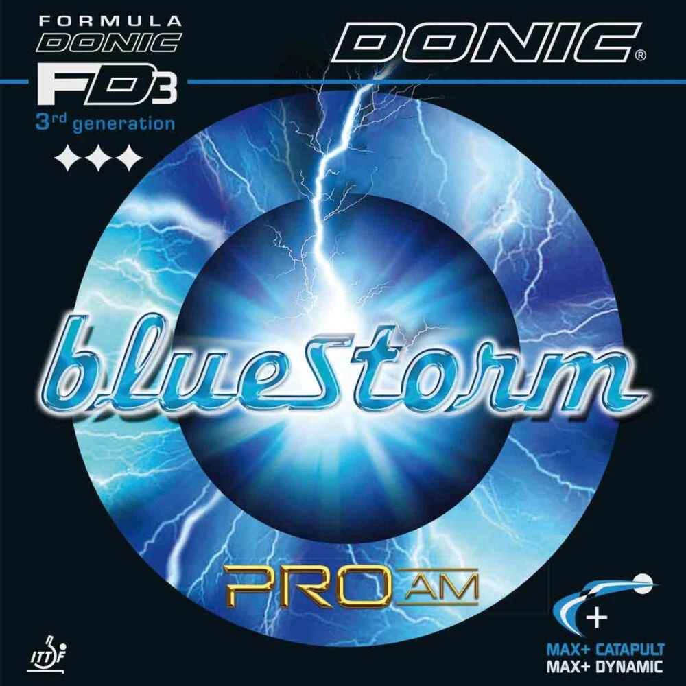 Table Tennis Rubber: Donic Rubber Bluestorm Pro AM