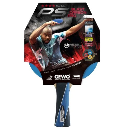 Table Tennis Bat: Gewo PS Blast Carbon Pro Bat Off - Image 2