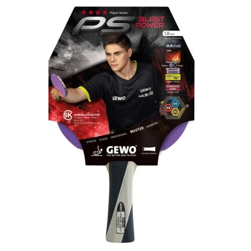 Table Tennis Bat: Gewo PS Blast Power Bat Off- - Image 2