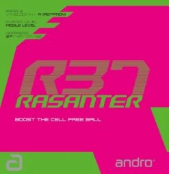 Table Tennis Rubber: Andro Rasanter R37 Rubber