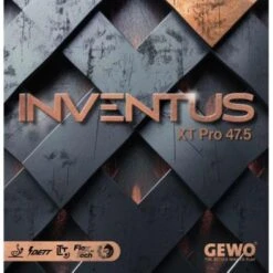 Table Tennis Rubber: GEWO Rubber Inventus XT Pro 47.5