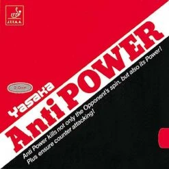 Table Tennis Rubber: Yasaka Anti Power