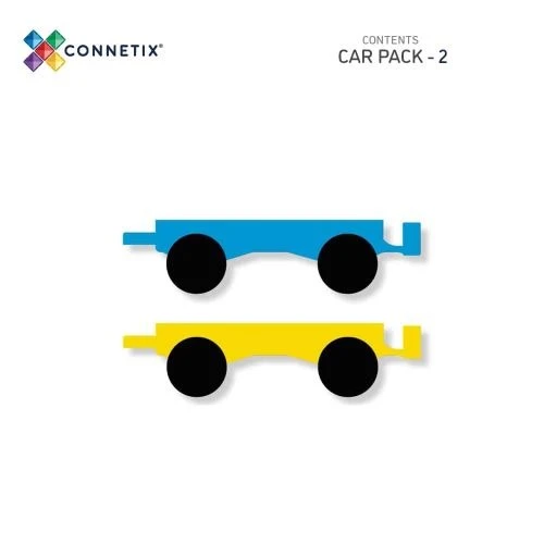 Connetix Rainbow Car Pack 2 Pc - Image 6