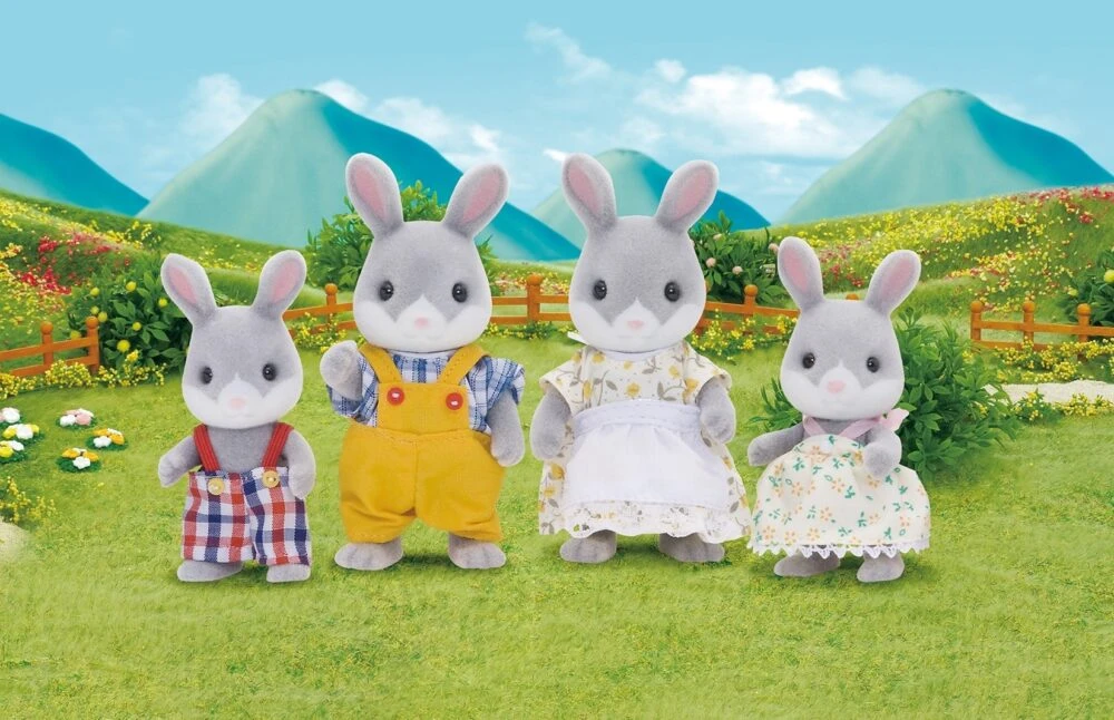 Sylvanian Family β Cottontail Rabbit Family - Image 2