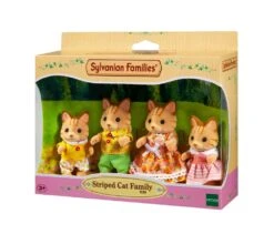 Sylvanian Family – Striped Cat Family