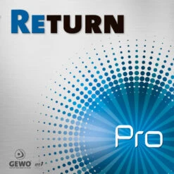 Table Tennis Rubber: Gewo Return Pro