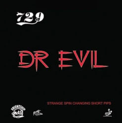 Table Tennis Rubber: 729 Friendship Dr. Evil