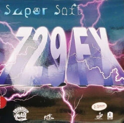 Table Tennis Rubber: 729 FX Supersoft