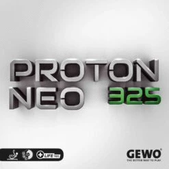 Table Tennis Rubber: Gewo Proton Neo 325