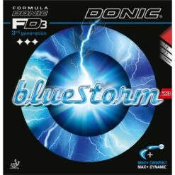 Table Tennis Rubber: Donic Blue Storm Z3
