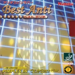 Table Tennis Rubber: Nittaku Best Anti
