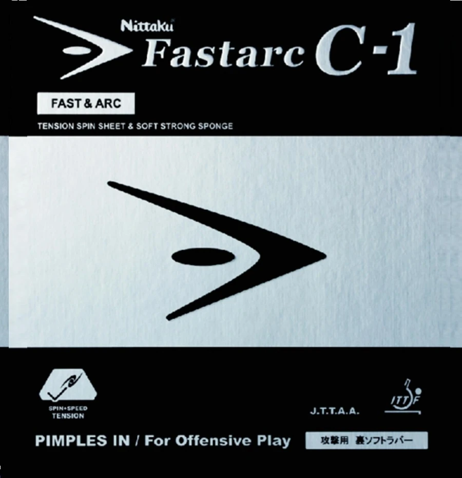 Table Tennis Rubber: Nittaku Fastarc C-1