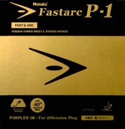Table Tennis Rubber: Nittaku Fastarc P-1