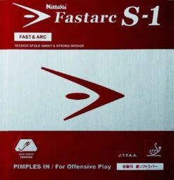 Table Tennis Rubber: Nittaku Fastarc S-1