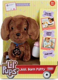 Little Tikes Just Born Puppy ā Chocolate Labrador