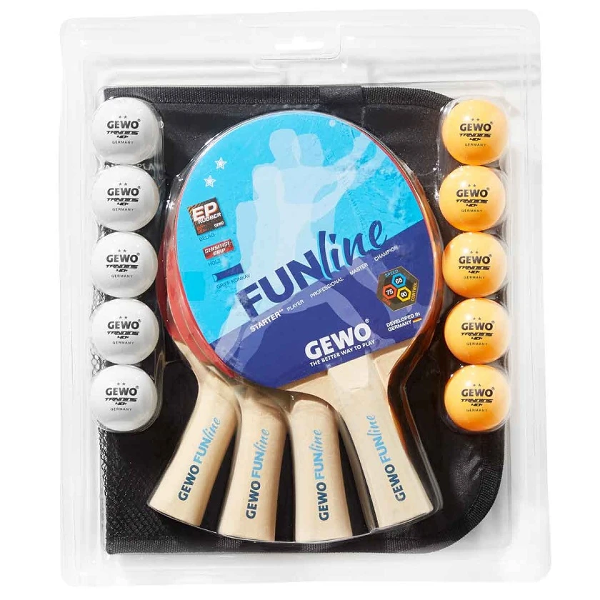 Table Tennis Bat: Gewo Fun Time Set