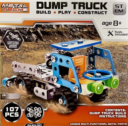 METAL TECH Bulldozer Or Dump Truck - Image 3