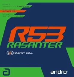 Table Tennis Rubber: Andro Rasanter R53 Rubber