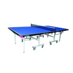 Table Tennis Table: Butterfly National League 22 Rollaway Table Tennis Table – Blue