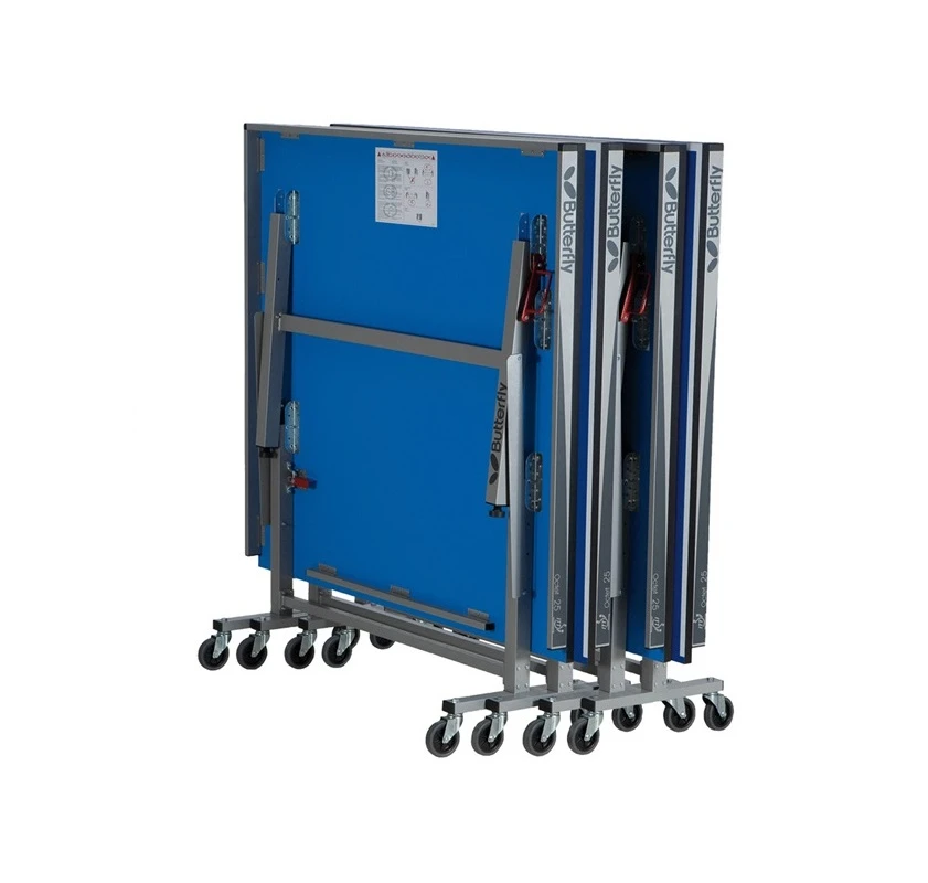 Table Tennis Table: Butterfly Octet 25 Indoor Table β Blue (net Not Included) - Image 3