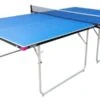 Table Tennis Table: Butterfly Compact 19 Indoor Wheelaway Table Tennis Table -Blue