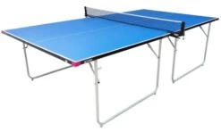 Table Tennis Table: Butterfly Compact 19 Indoor Wheelaway Table Tennis Table -Blue