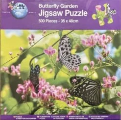 500 Piece Jigsaw – Butterfly Garden