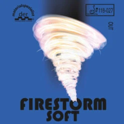 Table Tennis Rubber: Der Materialsta Firestorm Soft