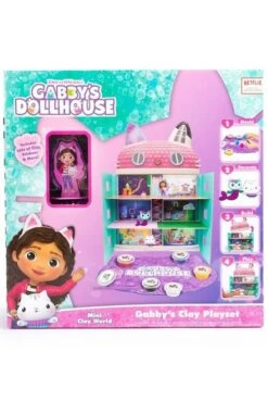 Gabby’s Dollhouse DIY Clay Cats & Dollhouse Set