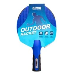 Table Tennis Bat: Gewo Outdoor Deluxe Bat – Blue