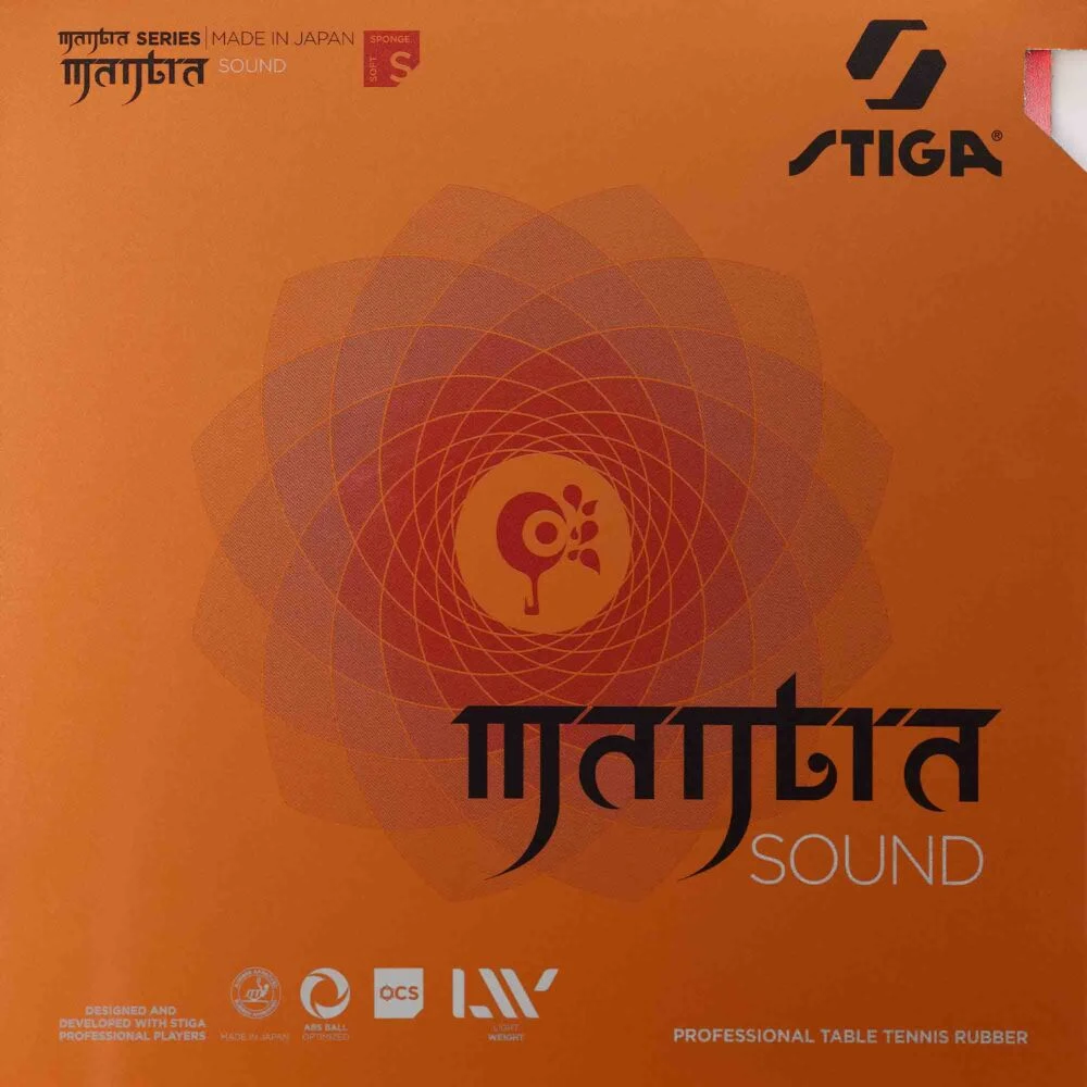 Table Tennis Rubber: Stiga Mantra Sound