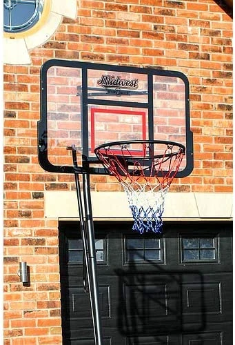 Basketball: Midwest Pro Basketball Stand (8ft, 9ft,10ft)