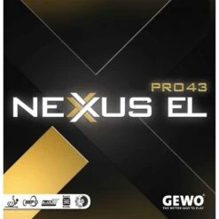 Table Tennis Rubber: Gewo Nexxus EL Pro 43