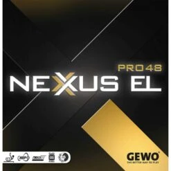 Table Tennis Rubber: Gewo Nexxus EL Pro 48