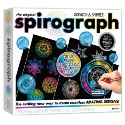 Spirograph Scratch & Shimmer