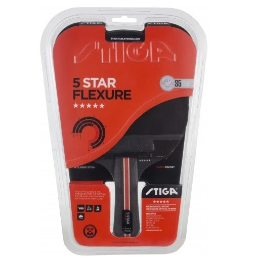 Table Tennis Bat: Stiga 5-Star Flexure Bat