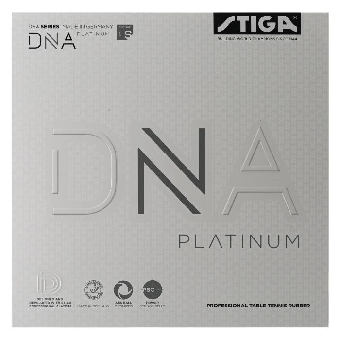 Table Tennis Rubber: Stiga DNA Platinum S Rubber