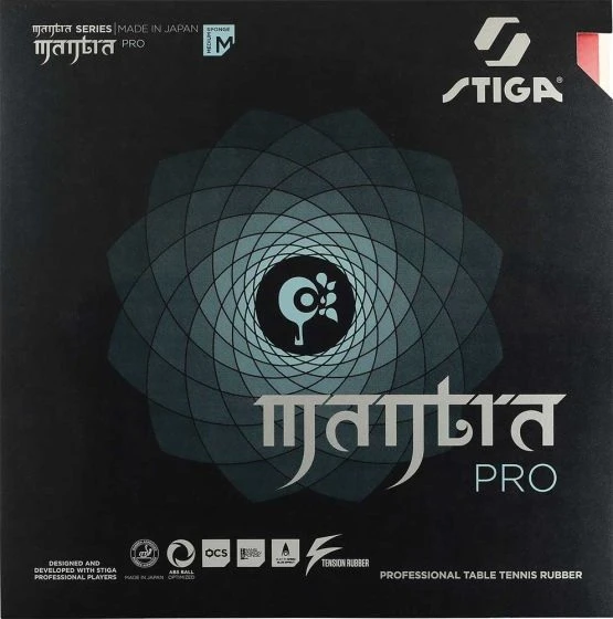 Table Tennis Rubber: Stiga Mantra Pro M RubberÂ