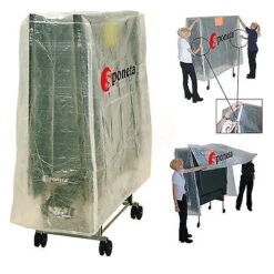 Table Tennis Sponeta Table Cover – Clear