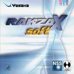 Table Tennis Rubber: Yasaka Rakza X Soft