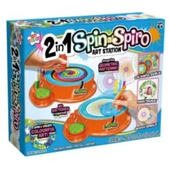 2 In 1 Spin & Spiro Art Station