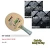 Table Tennis Bat: Gewo Aruna Off Blade With 2 Sheets Of Inventus XT Pro 50 Rubbers