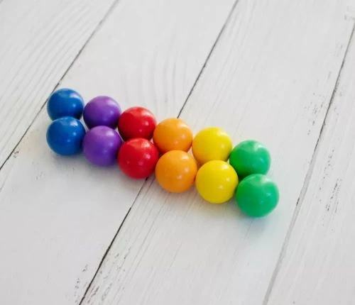 Connetix 12 Piece Rainbow Replacement Ball Pack - Image 2