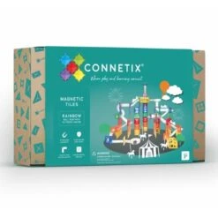 Connetix Rainbow Ball Run Pack 92 Pc