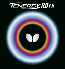 Table Tennis Rubber: Butterfly Tenergy 80 FX