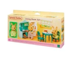 Sylvanian Family – Dining Room Set With Rabbit Figure