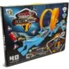 Speed Hub Double Track Racing Game 40 Piece Set Multi Race Track & Stunt Set Up 1-2 Players Boys Kids 5+ Gift