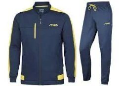 Table Tennis Clothing: Stiga Tracksuit Dreamer Navy/Yellow