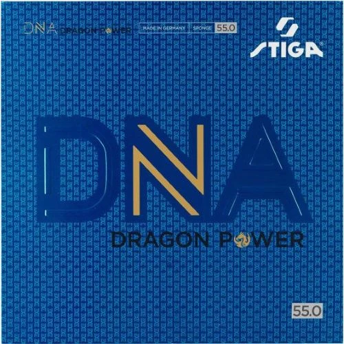 Table Tennis Rubber: Stiga DNA Dragon Power 55 (2.15mm Thickness)