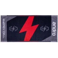 Andro Towel Energy Cell S Black/red